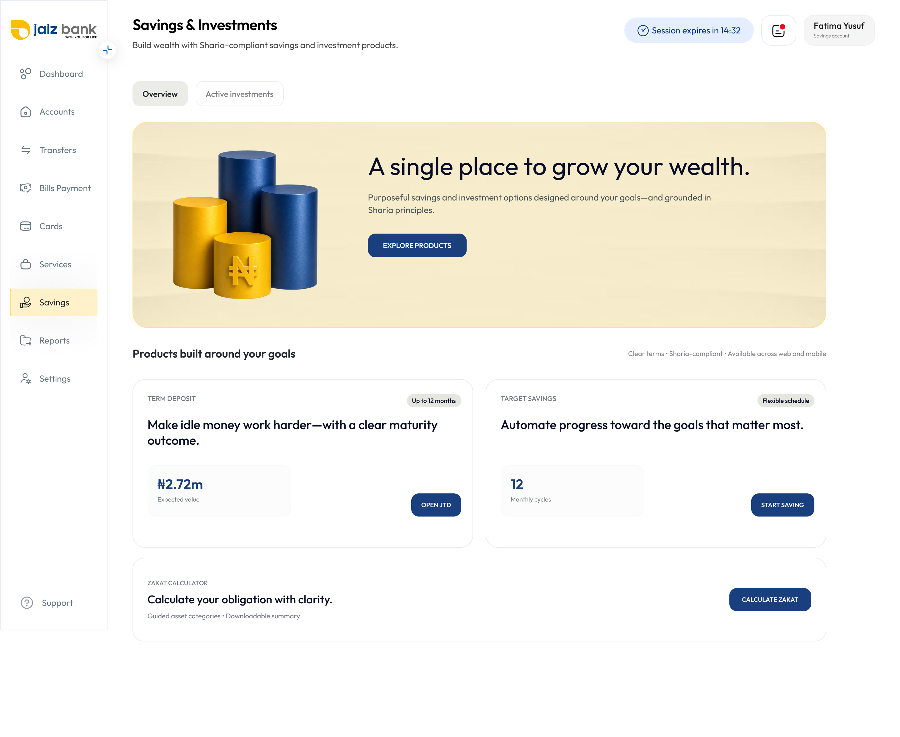 Jaiz Bank Savings & Investments thumbnail