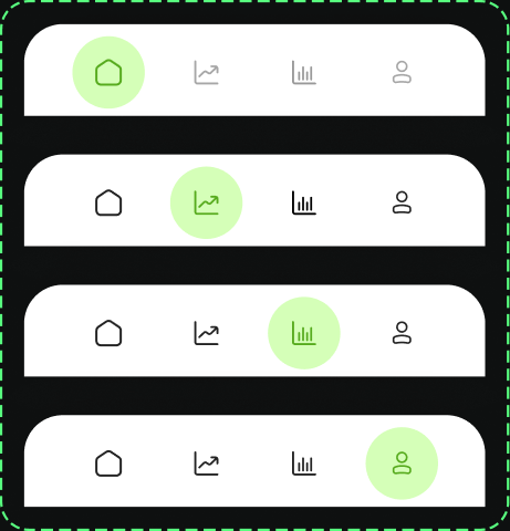 Sample button components